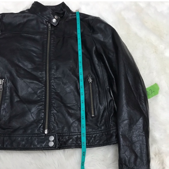 Gap Genuine Leather Jacket size Small - Picture 5 of 7